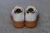 untitlab caramel rubber toe beige canvas shoes SS211401 PU5